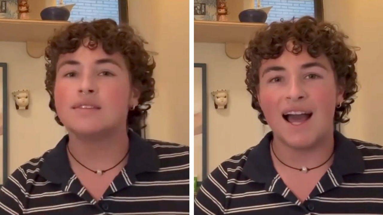 Non-binary teacher trolled for pronoun lesson on first day.
