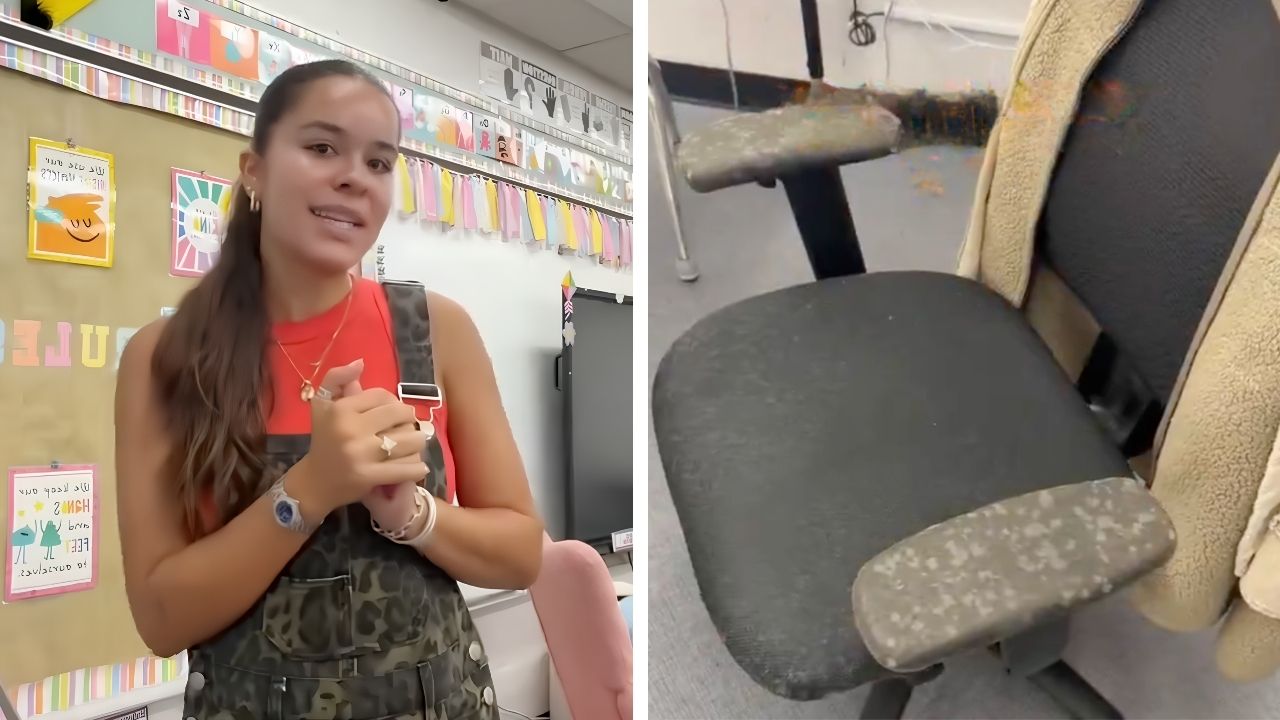 Teacher found mold on everything in her classroom after returning from Summer Break.