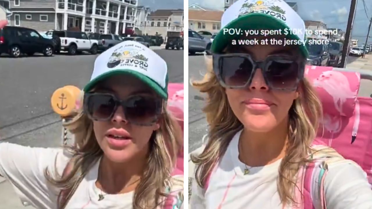 This woman says she spent $10,000 for a week at the Jersey Shore.