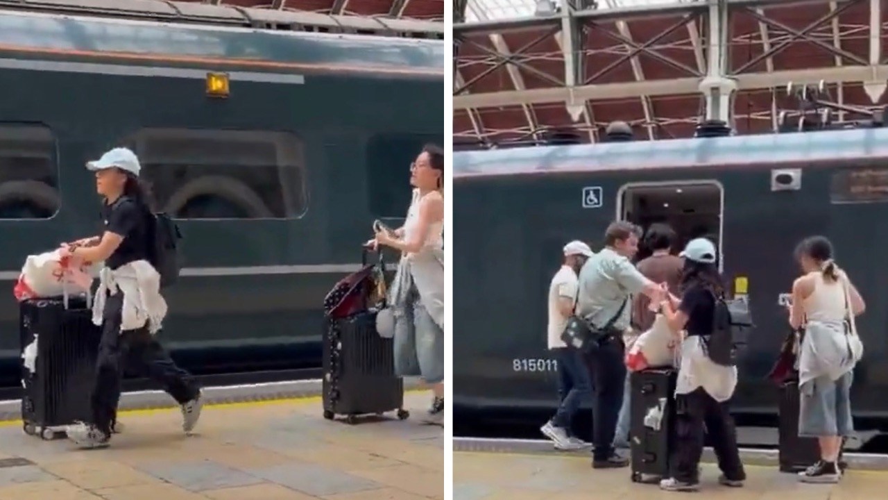 Two Women Miss Train After Staff Stop Them at the Door