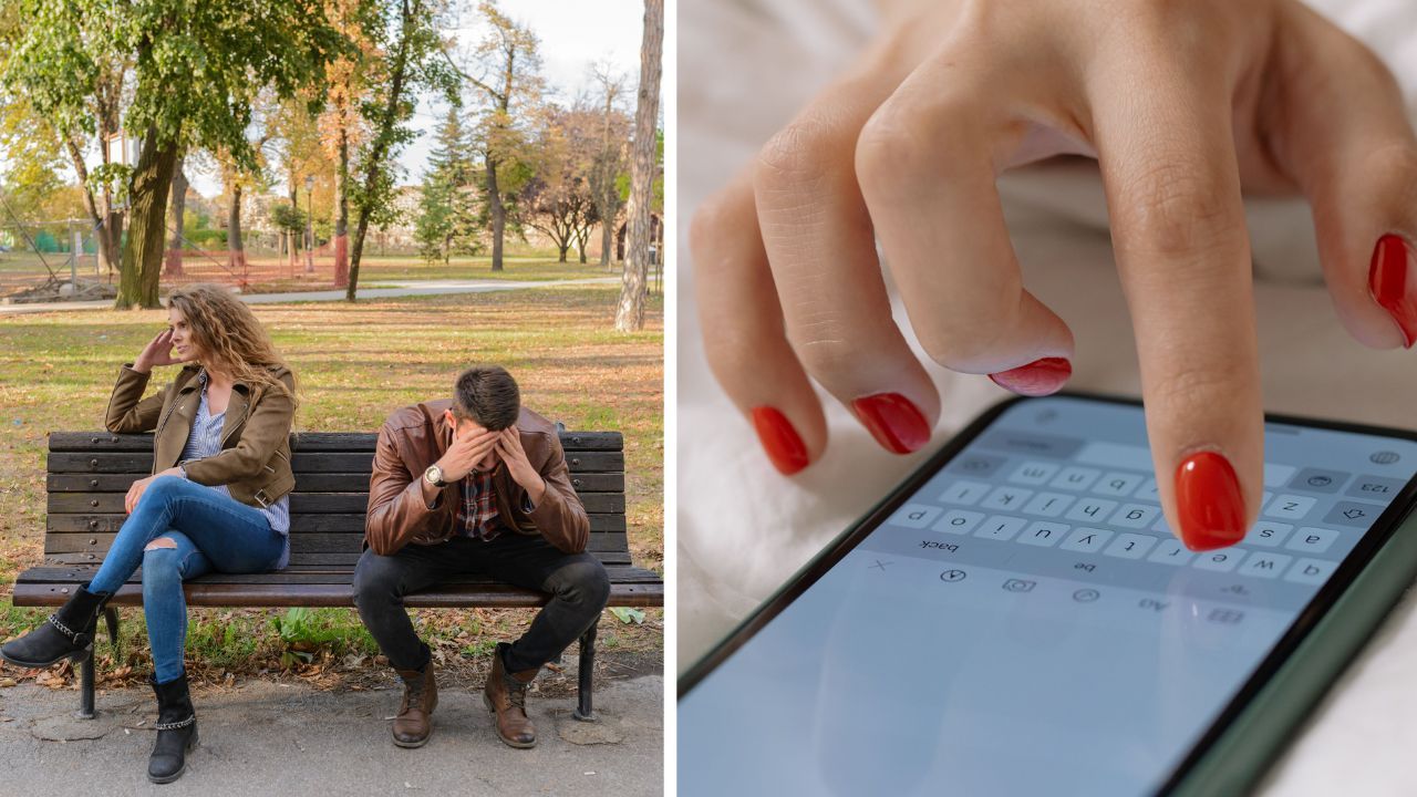 man missed text from an ex-girlfriend and the internet wants him to block her