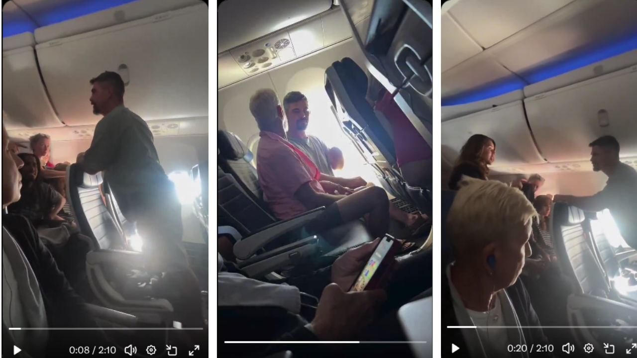 Who's to Blame for Allowing This Drunk Adult Son to Board the Plane with His Father?