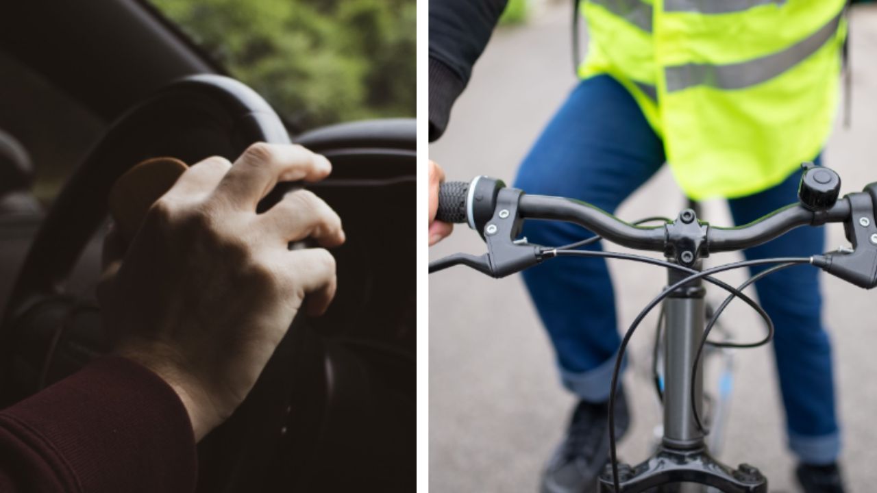 Mom blames the driver for hitting her son on the bike