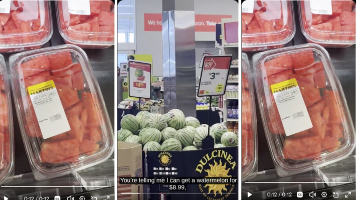 This Woman Realized the Cost of Convenience After Paying Quadruple the Price for Cut-up Watermelon