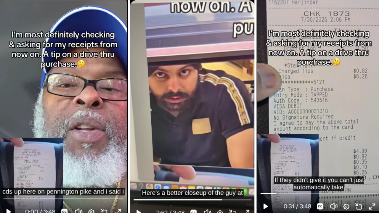 Dunkin' Donuts Employee Tipped Himself After This Customer Paid With a Credit Card at a Drive-Thru
