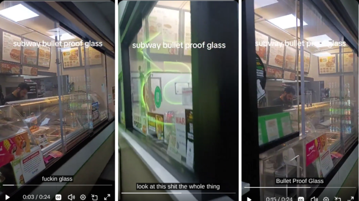 This Chicago Subway Restaurant Had to Install Bulletproof Glass as an Added Security Measure