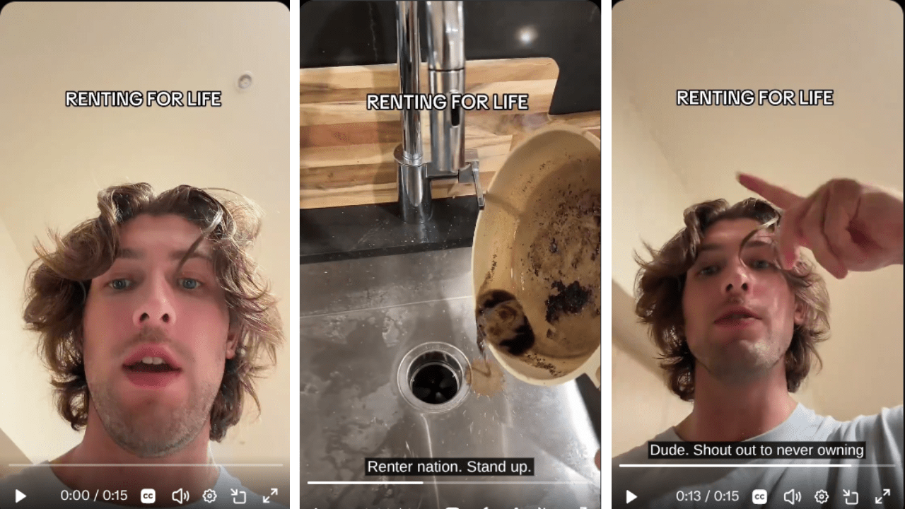Renter for Life: Spiteful Tenant Pours Oil Down his Kitchen Sink to Prove Why Renting is Better than Owning a Home