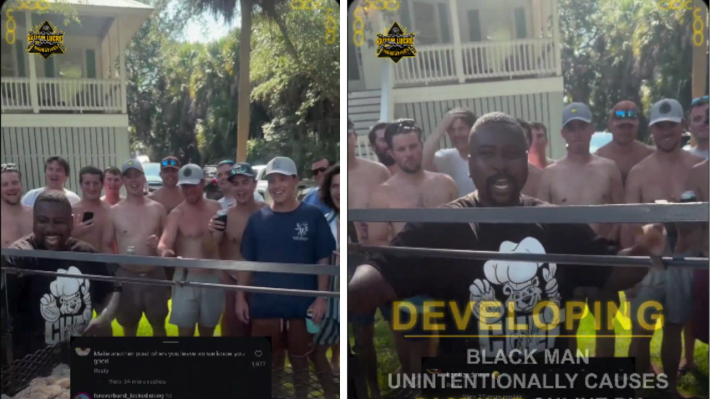 A Black Man Frying Chicken for a Group of White Frat Boys Sparked an Online Race War