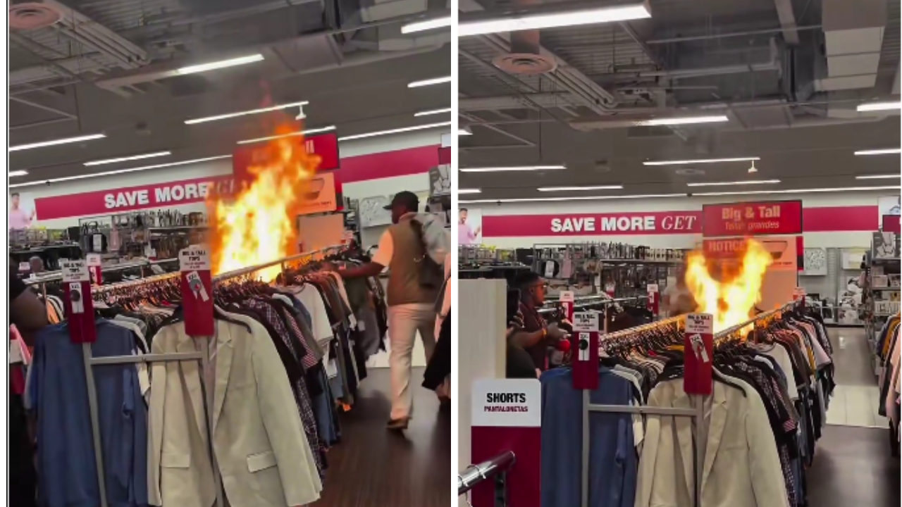A Black Man Allegedly Lit a Fire Inside of a Burlington Coat Factory Store in the Bronx
