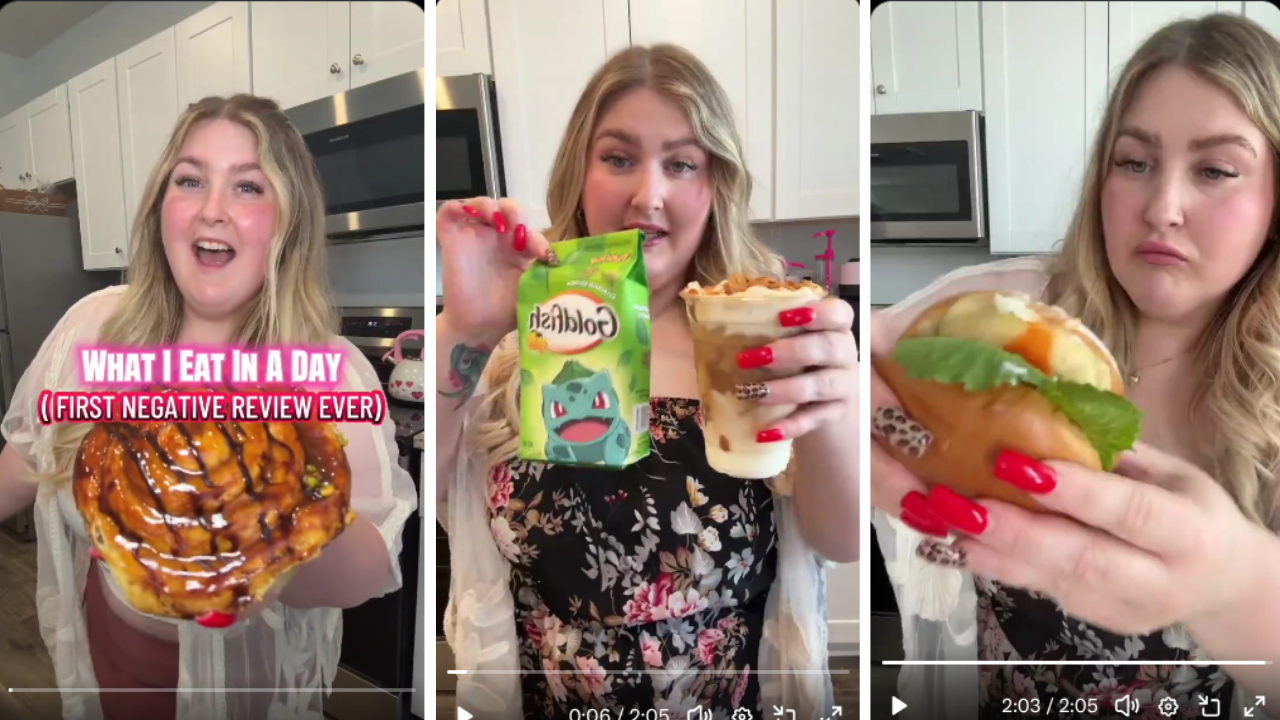 Empowered Woman on X Shows Off Her Daily Diet for "Body Positivity"