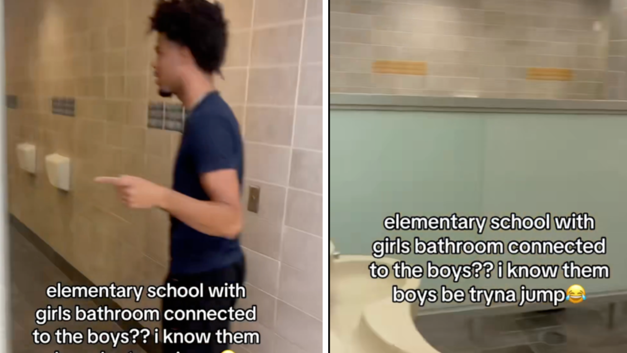 Elementary School Allegedly Has Open Bathroom Plan Between Boys and Girls