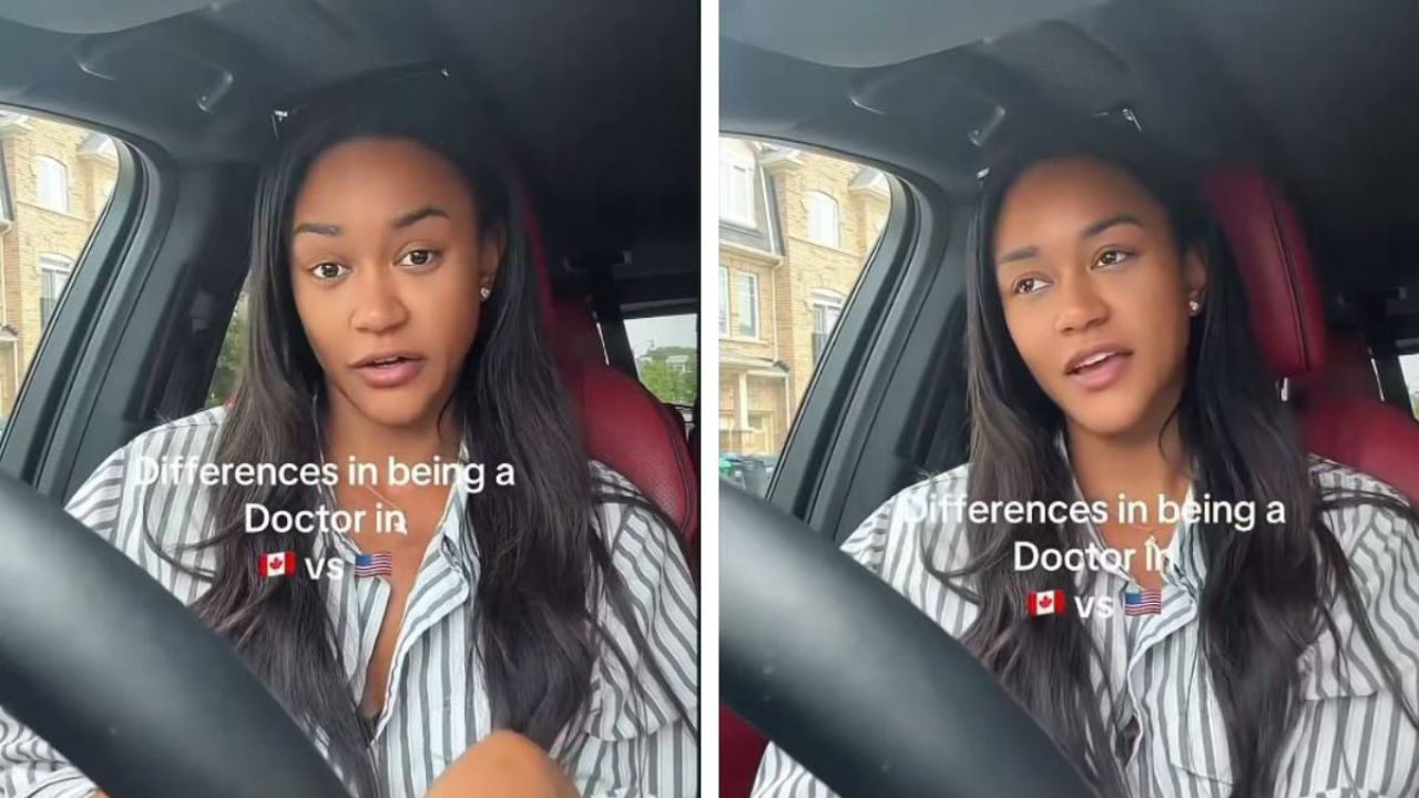 Doctor reveals differences between US and Canadian healthcare.
