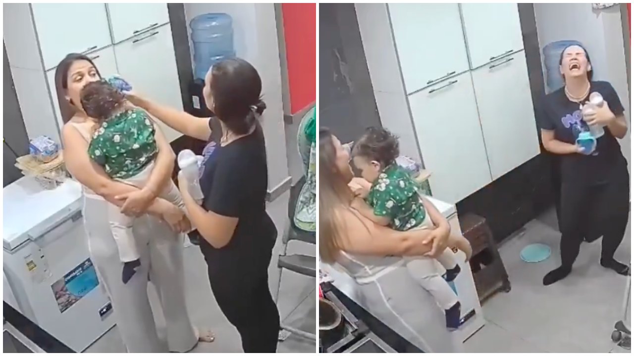 This Tired Mom Accidentally Tried to Feed Her Baby’s Bottle To Her Friend