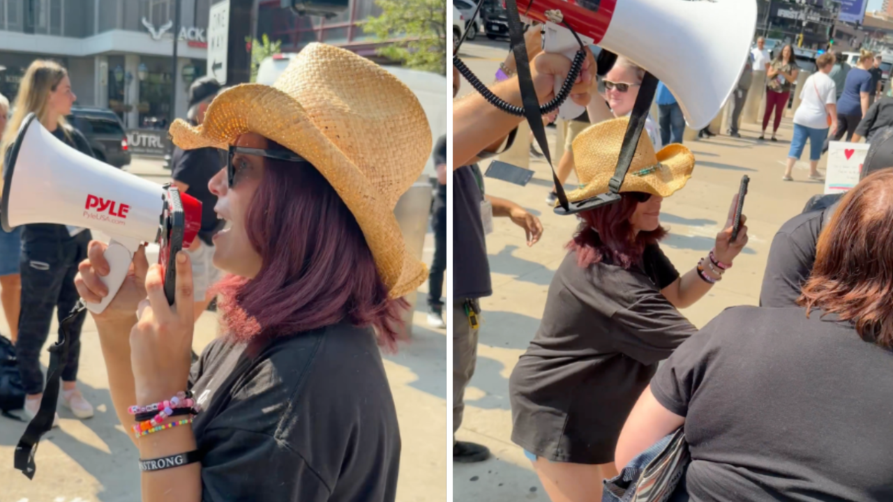 WNBA Star’s Supporters and Protestors Fight Outside of the Arena She Was Playing In
