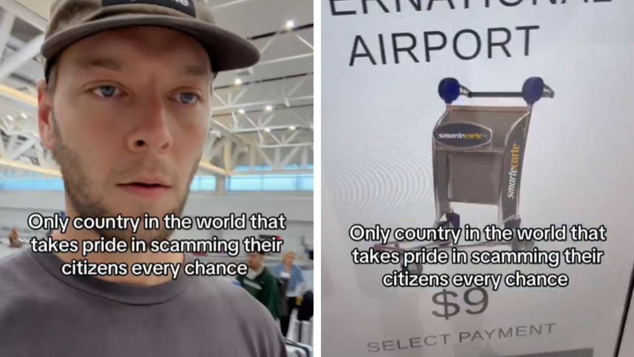 Miami Airport charges $9 for luggage carts.