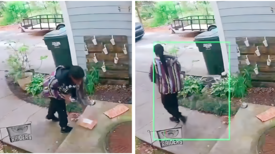 Doorbell Video Appears to Show Delivery Driver Leaving With Package — ‘How Do They Know Which Packages They Want?’