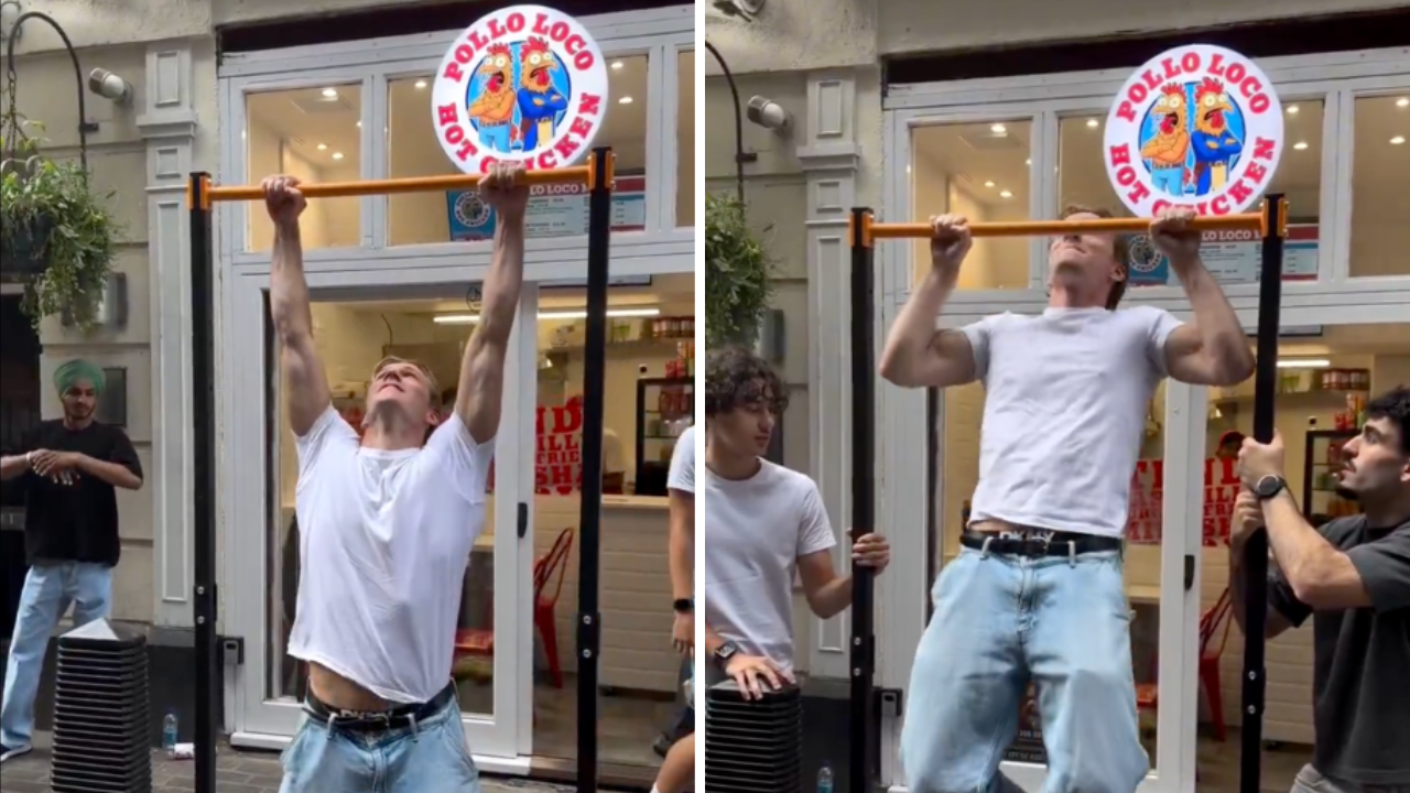 Man Lands Free Meal by Doing This Fitness Task ‘Challenge Accepted’