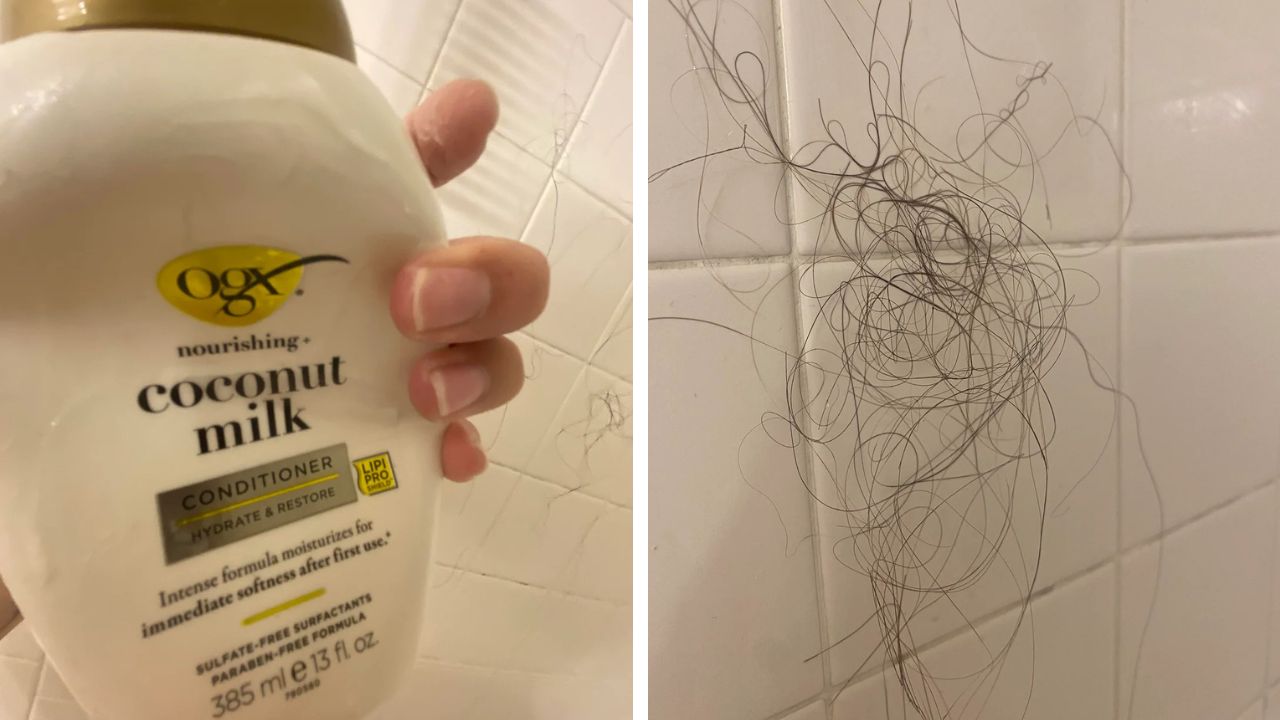 Roommate allegedly puts bleach in conditioner.