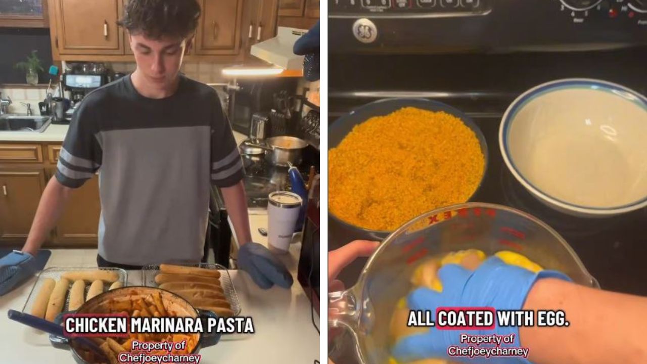 17-year-old TikToker cooks after mom’s death.