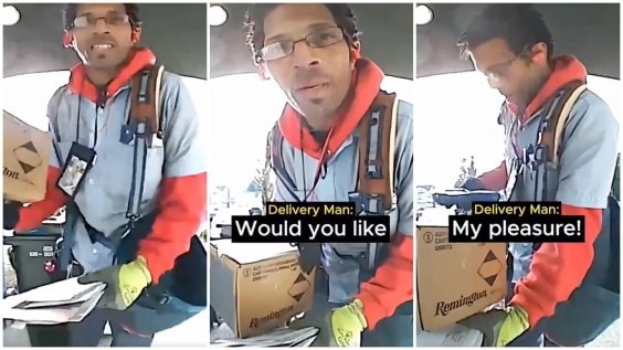 USPS Worker Goes Viral After Finding a Creative Place to Hide Customer’s Package — ‘Usually I Don’t Leave Stuff at the Front’