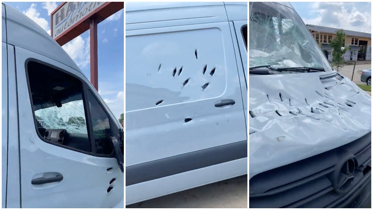 Woman Takes An Axe To Boyfriend’s Van After Finding Out He Cheated