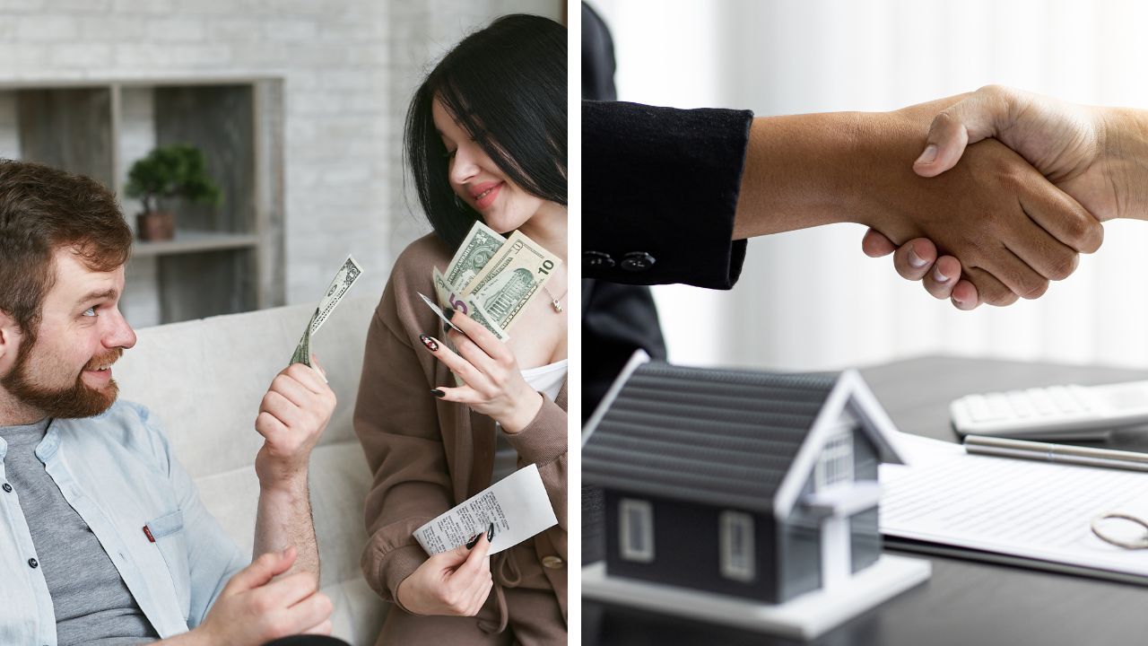 A couple considers how to use a $100,000 inheritance while planning to buy a new home.