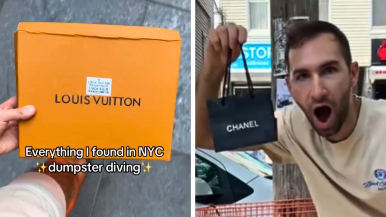 Bradley On A Budget’s TikTok video documenting discarded finds and free items in New York City sparked a divided reaction online.