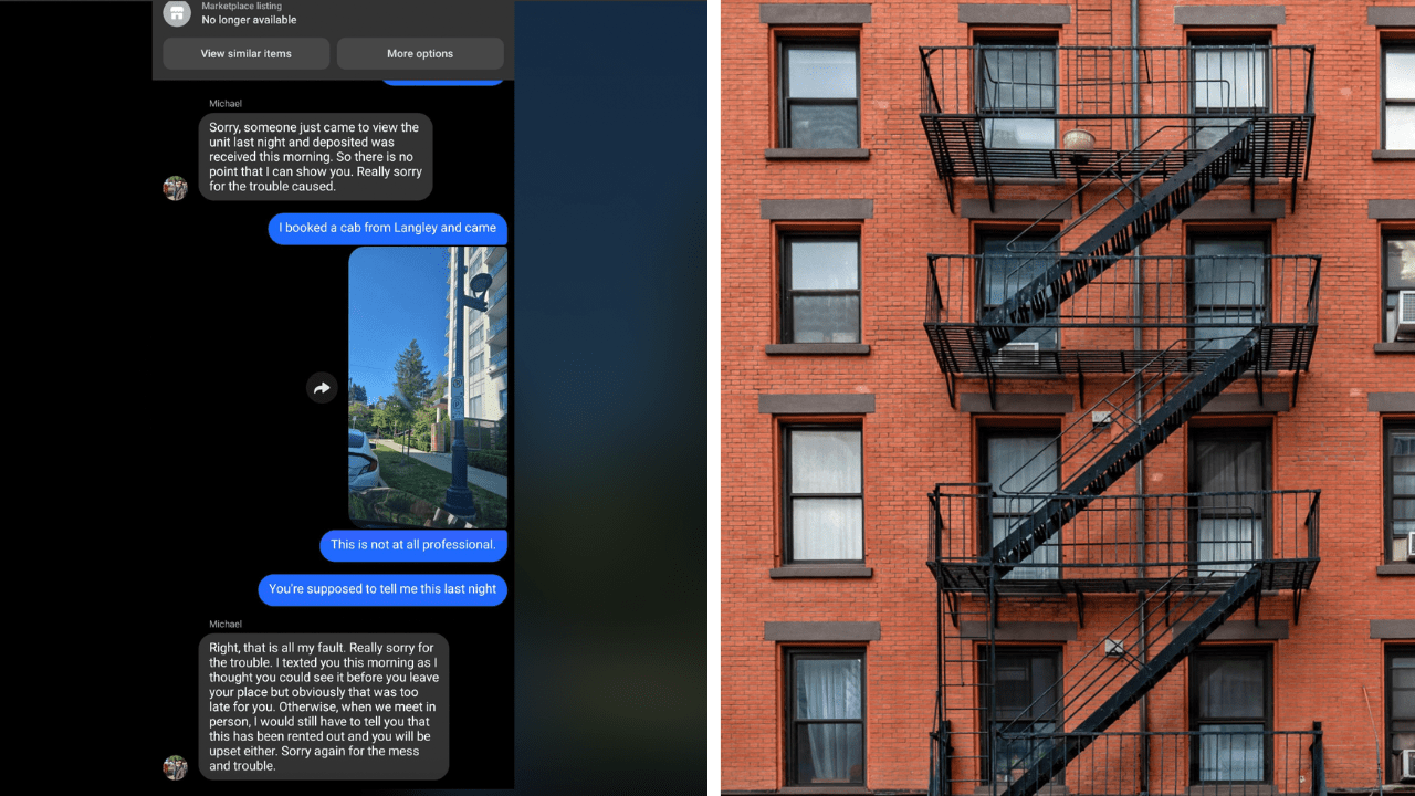 Woman Takes Cab to Rental Viewing, Finds Unit Already Rented