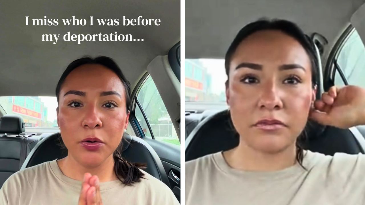Giovanna Hernandez discusses the emotional aftermath of deportation.