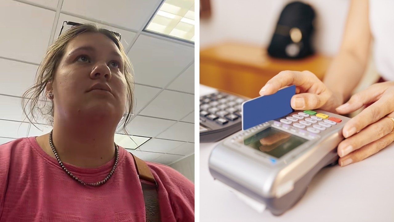 Salon worker added 15% tip without running it by the customer first because it's a popular option.