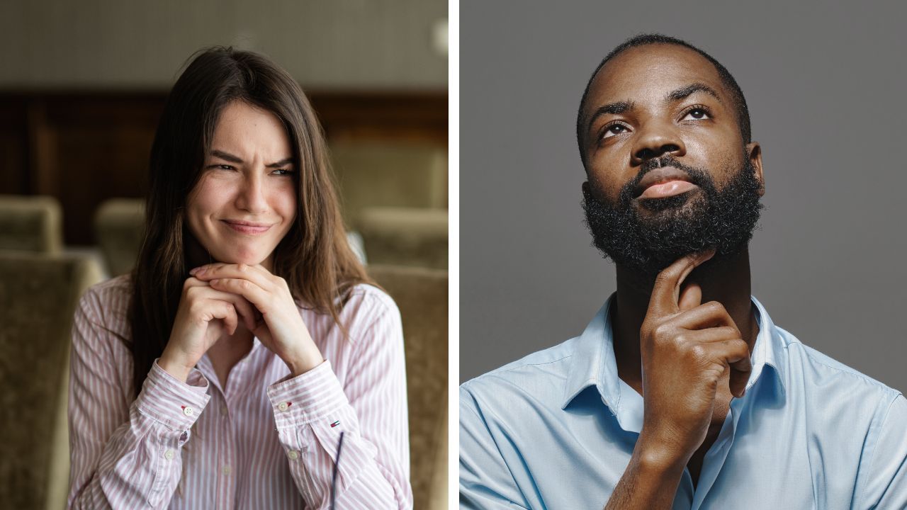 These facial and body language cues could mean someone is uncomfortable.