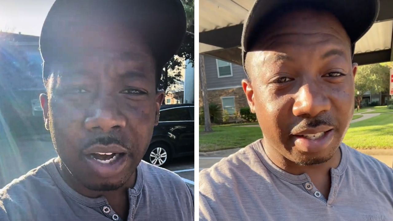 This man explained how he helped a woman out at a Walmart as two men were stalking her.