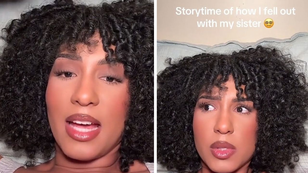 TikTok creator shared Part 1 of a storytime about falling out with her sister