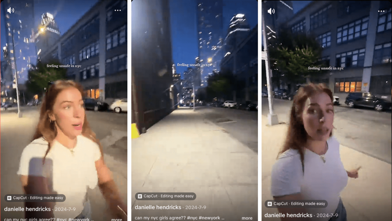 Woman Walking Through New York City Said She Always Feels Safe, Except When She's in Secluded Areas