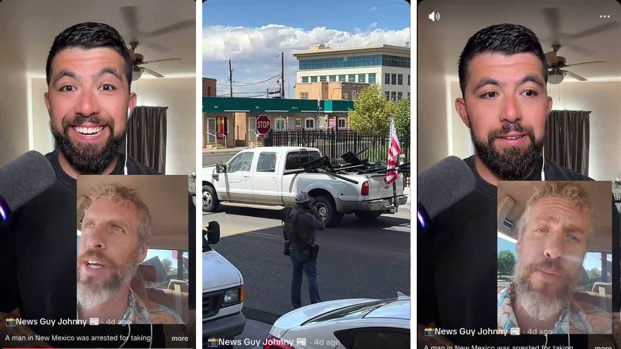 "Flock Camera's Biggest Op" Got Arrested After Dismantling Flock Cameras Himself in New Mexico