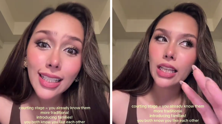 Woman Explains the Difference Between Talking, Courting, and Dating in Modern Relationships