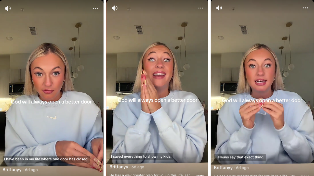 Woman Says God Closed the Door on Her Dream Career
