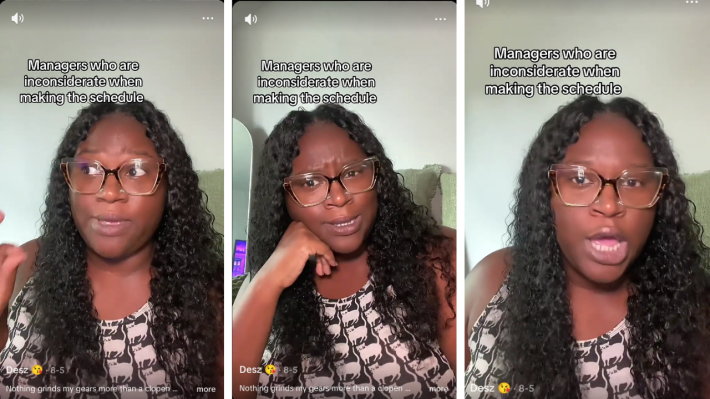 "I Have a Life!": A Woman on TikTok Said Managers are Inconsiderate in Service Industries When Making Schedules