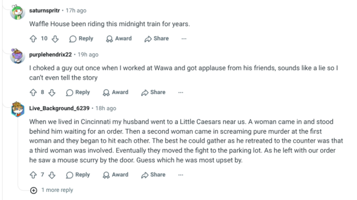 Customer's Dramatic Encounter at Little Caesars Led to a Five-Star Review After the Cashier Literally Saved the Day