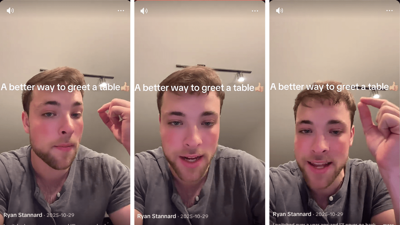 Server Shares the Greeting He Uses to Stand Out to Customers