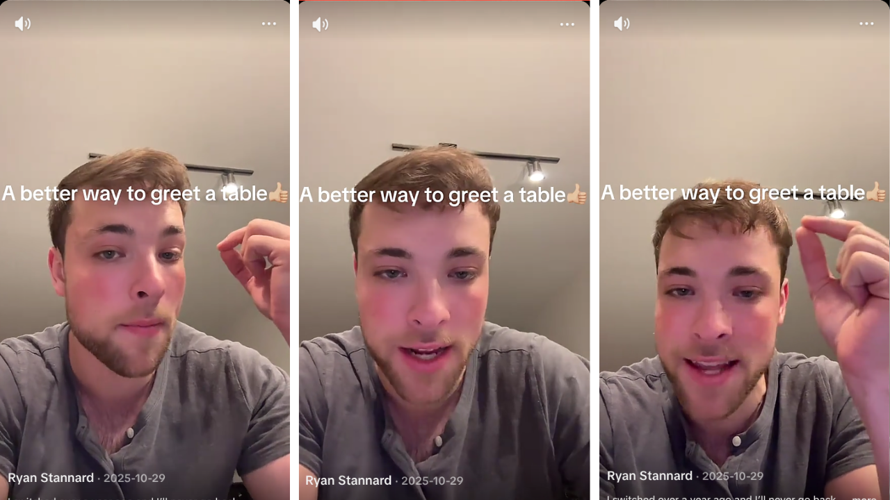 Server Shares the Greeting He Uses to Stand Out to Customers
