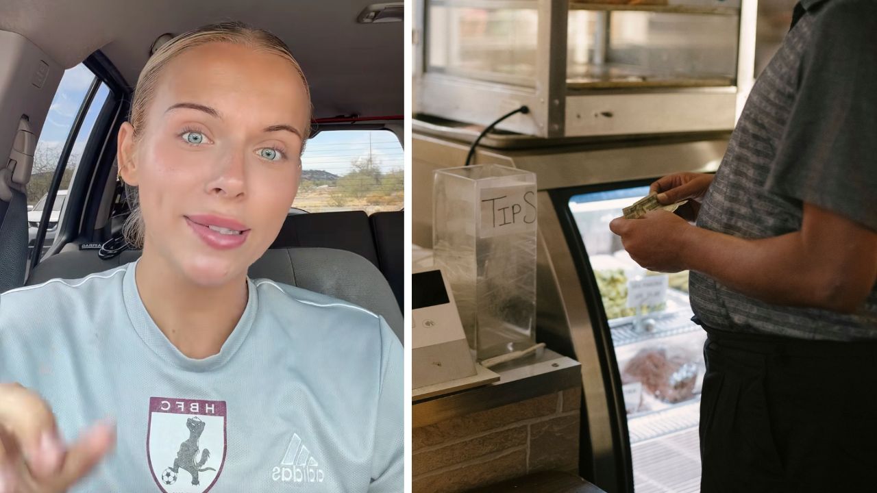 Woman says she’s “gotten good” at pressing no tip at cafes.