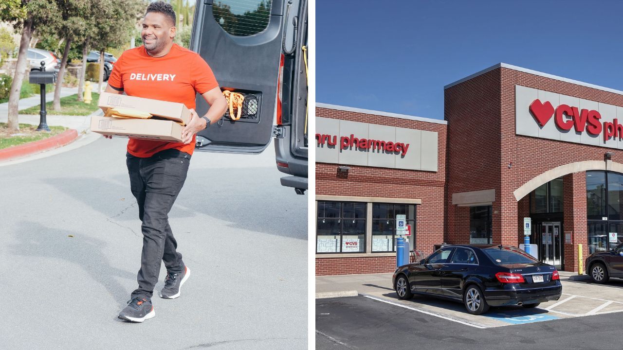 DoorDash driver confronts CVS employee over fake complaint.