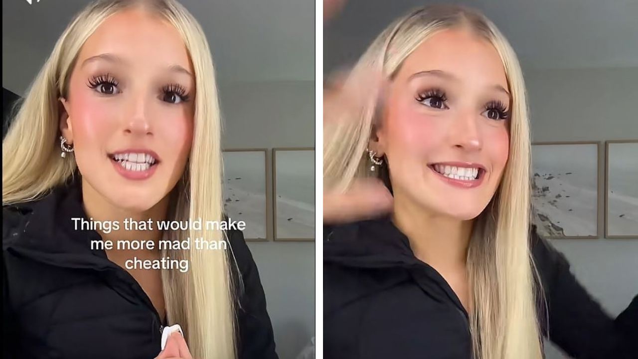 TikToker lists 4 things worse than cheating.