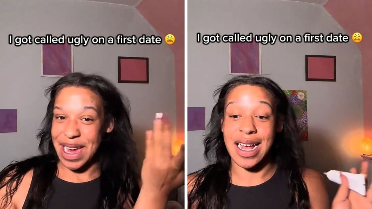 Man calls TikToker ugly on first date.