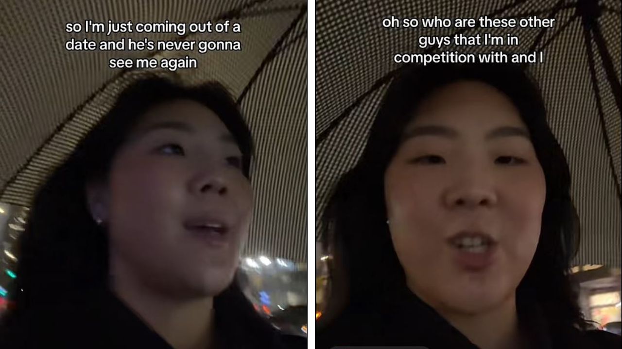 TikToker recalls man’s weird question on a date.