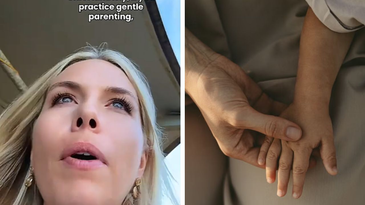 A TikTok creator's comments about gentle parenting and traditional schooling have sparked debate among parents and teachers.