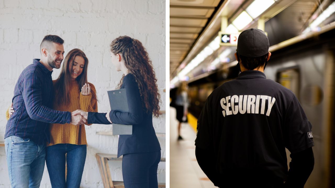 Real estate sales and overnight security are jobs that pay high for comparatively little effort.