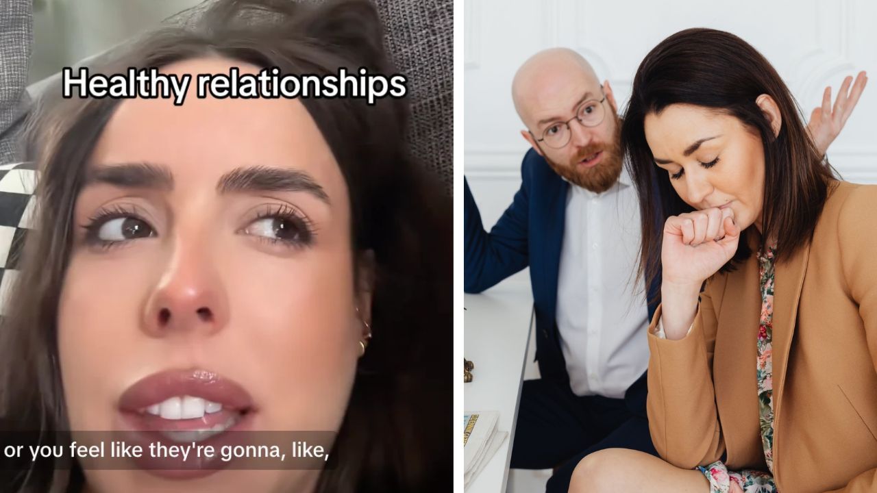 TikTok creator shares why couples should present a united front in public.