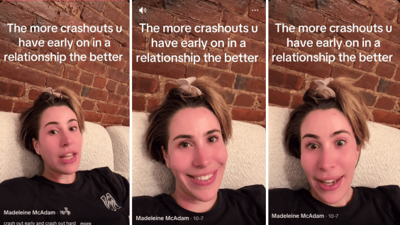 TikToker Says Showing Your ‘Crashout’ Side Early in a Relationship Can Reveal a Lot About Your Partner: ‘It’s in the Low Point’